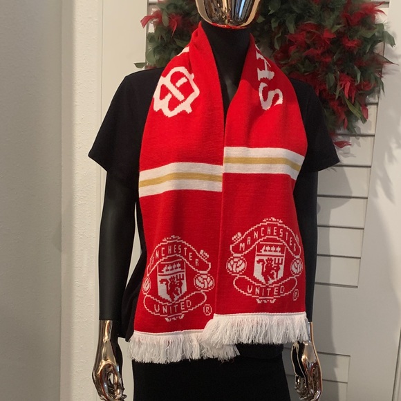 Civas Accessories - Civas Red and White Scarf
